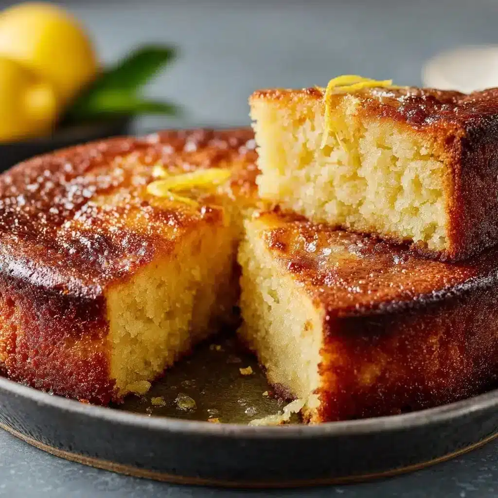 Delightful Olive Oil Cake for Any Occasion 2 Delicious slice of olive oil cake topped with citrus zest and served on a plate.