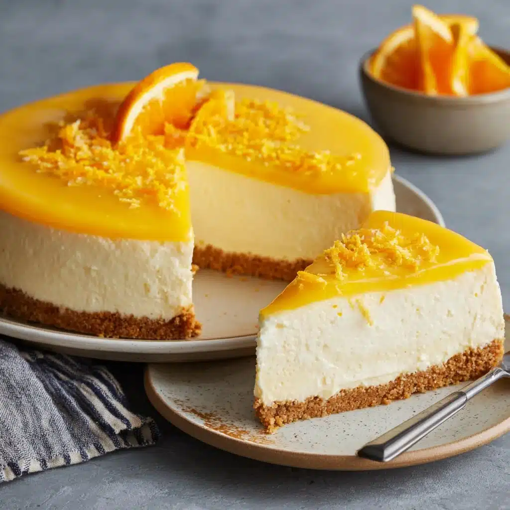 No-Bake Orange Creamsicle Cheesecake 4 No-Bake Orange Creamsicle Cheesecake