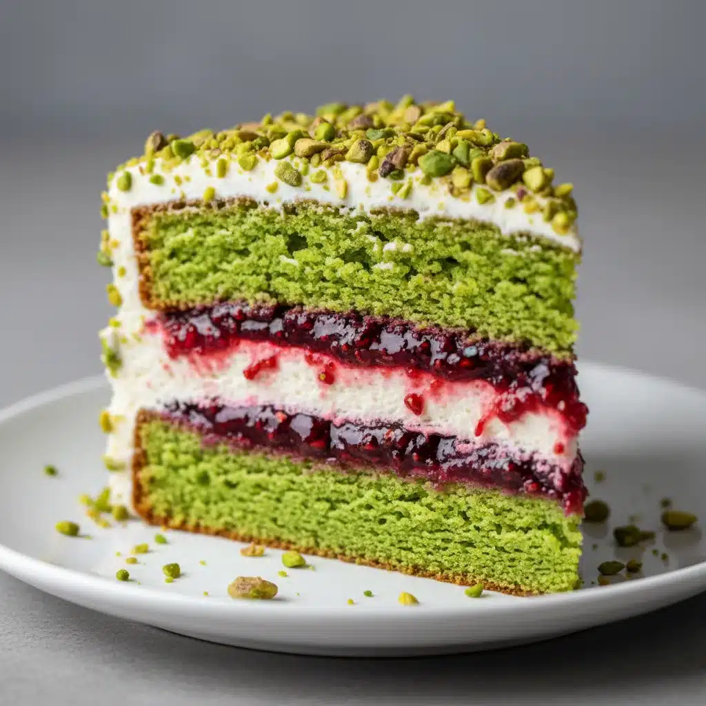 Delightful Pistachio and Raspberry Cake: A Sweet Adventure 4 Pistachio and Raspberry Cake