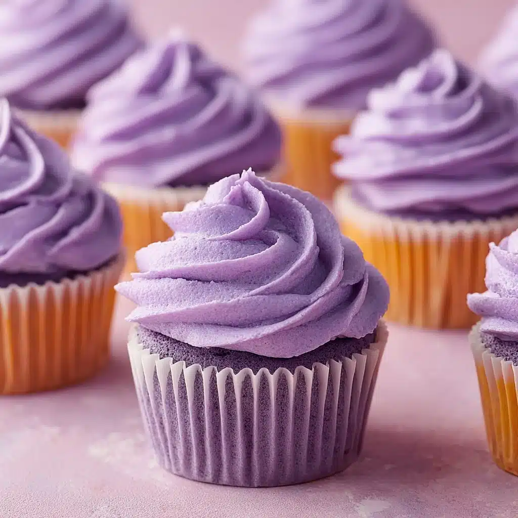Soft, Vibrant, and Just Sweet Enough Ube Cupcakes 4 Soft, Vibrant, and Just Sweet Enough Ube Cupcakes