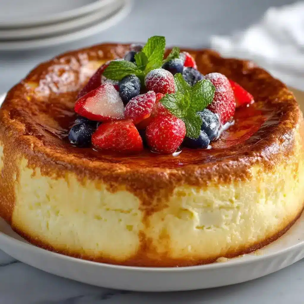 3 Ingredient Creamy Yogurt Cake