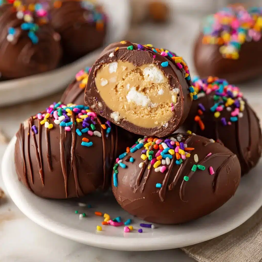 Cottage Cheese and Peanut Butter Easter Eggs 4 Cottage Cheese and Peanut Butter Easter Eggs