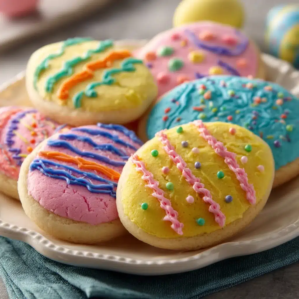 Delightful Holidy Egg Sugar Cookies: A Sweet Spring Treat 4 Easter Egg Sugar Cookies