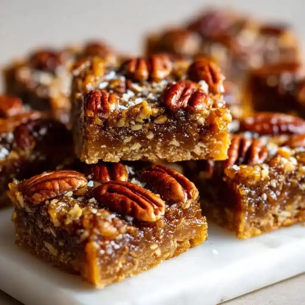 Healthy Pecan Date Bars 3 Healthy pecan date bars made with natural ingredients and wholesome flavors.