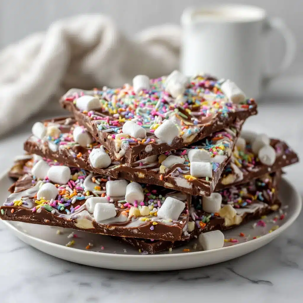 Triple Chocolate Easter Marshmallow Bark 4 Triple Chocolate Easter Marshmallow Bark