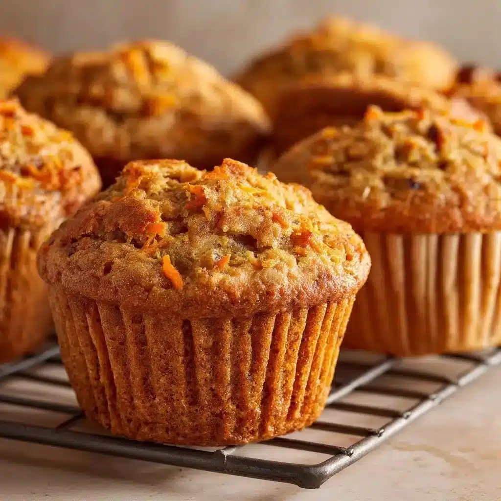 Wholesome Fluffy Banana Carrot Muffins