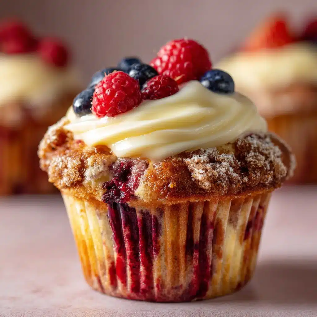 Delight in Berry Swirl Cupcakes 4 Berry Swirl Cupcakes