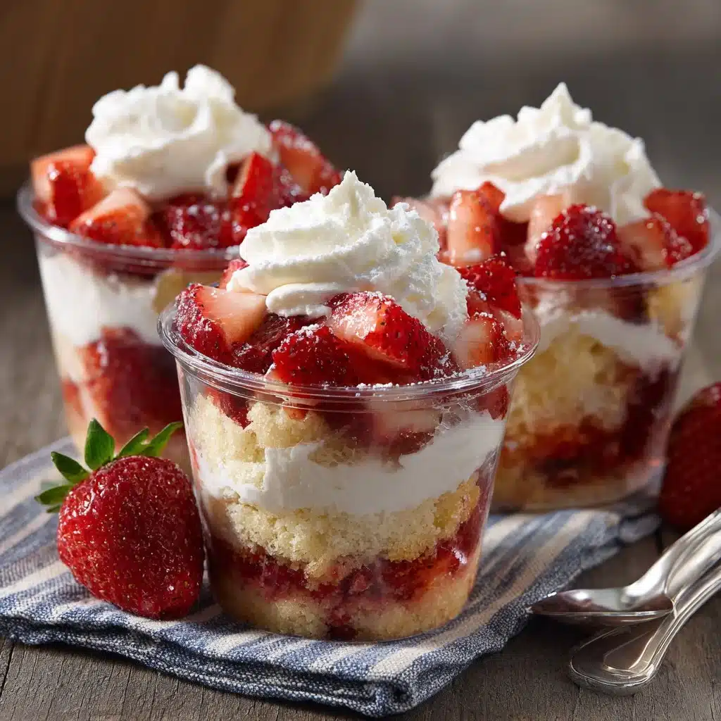 Delightful Quick Strawberry Shortcake Cups 4 Delightful Quick Strawberry Shortcake Cups