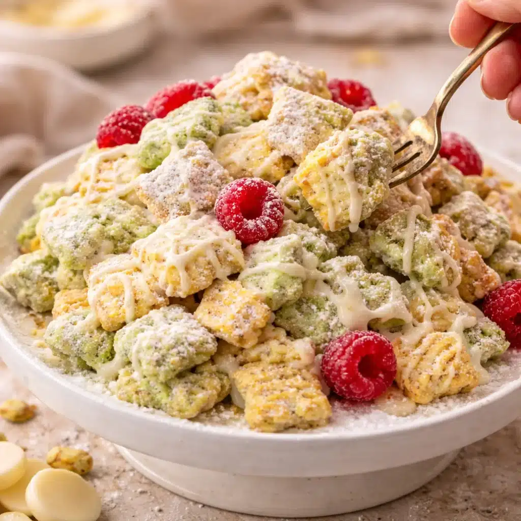 Delightfully Sweet Pistachio Muddy Buddies