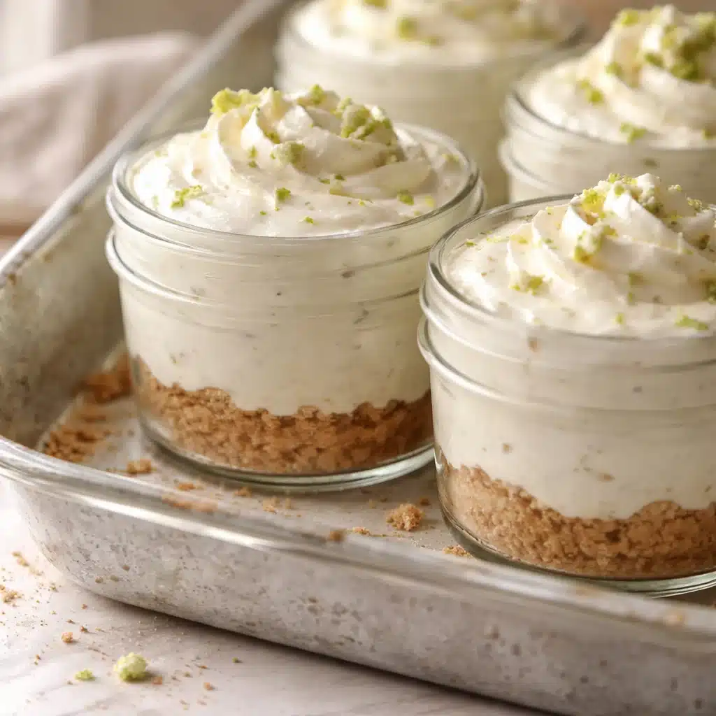 Key Lime Pie Mason Jar Desserts 4 Key Lime Pie Mason Jar Desserts
