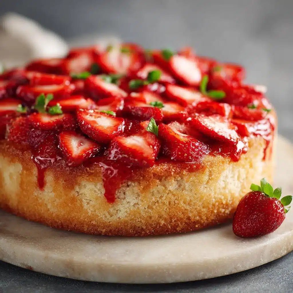 Small Batch Strawberry Cake 4 Small Batch Strawberry Cake