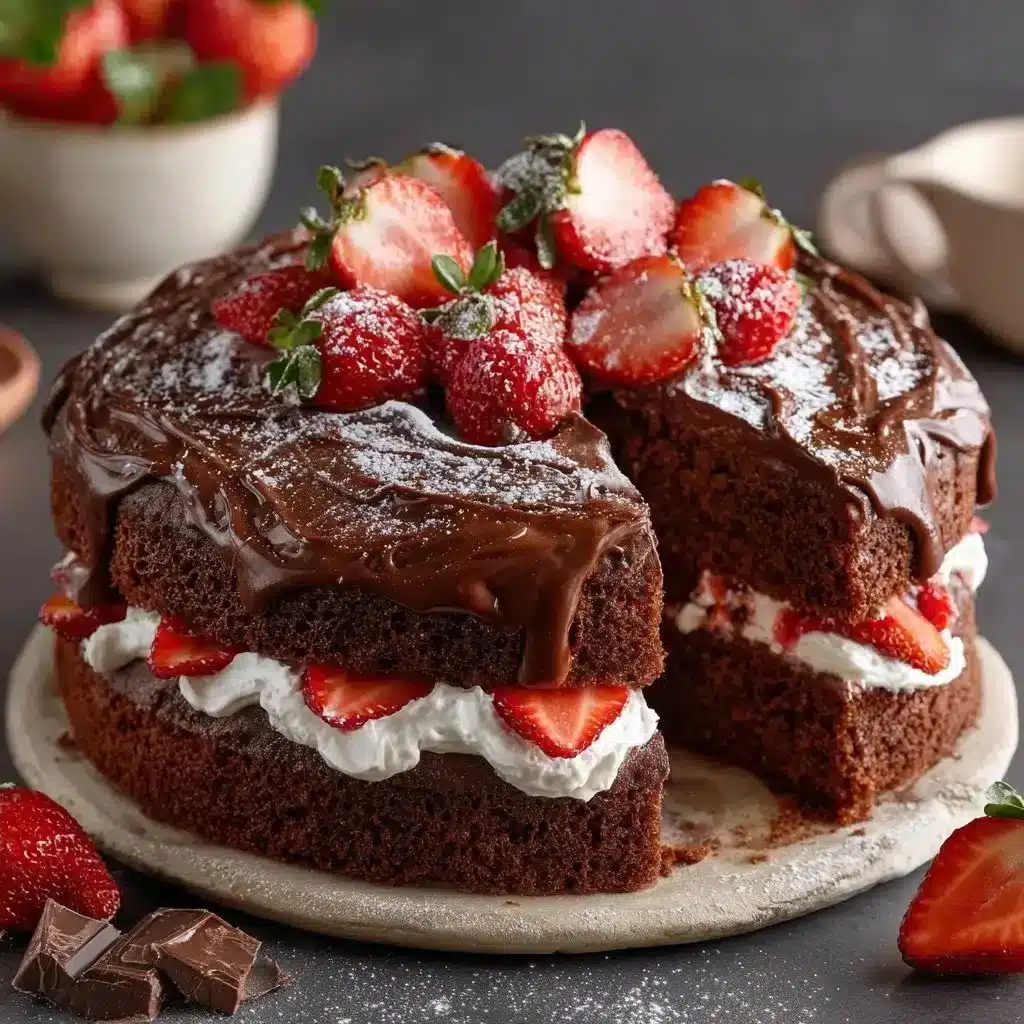 Strawberry Chocolate Cake Recipe: A Delicious Delight