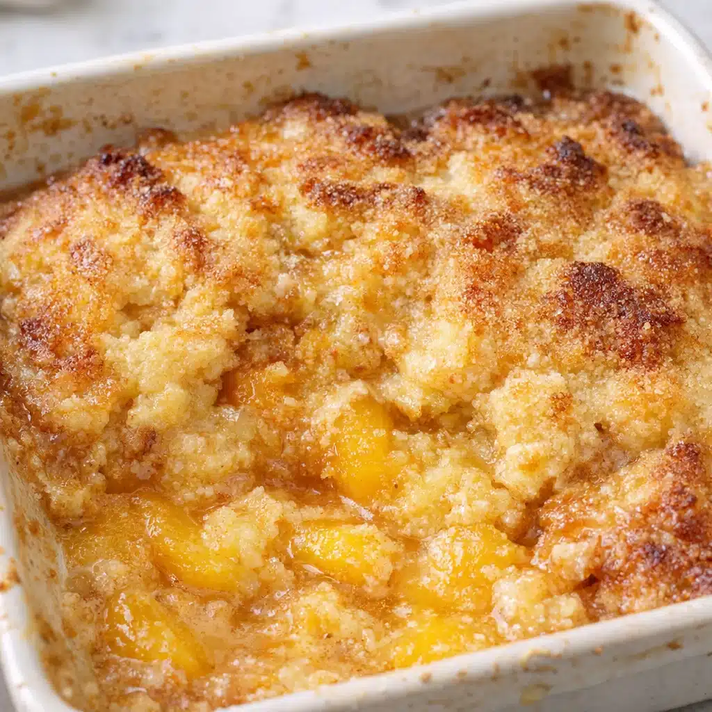 3 Ingredient Peach Cobbler 4 3 Ingredient Peach Cobbler