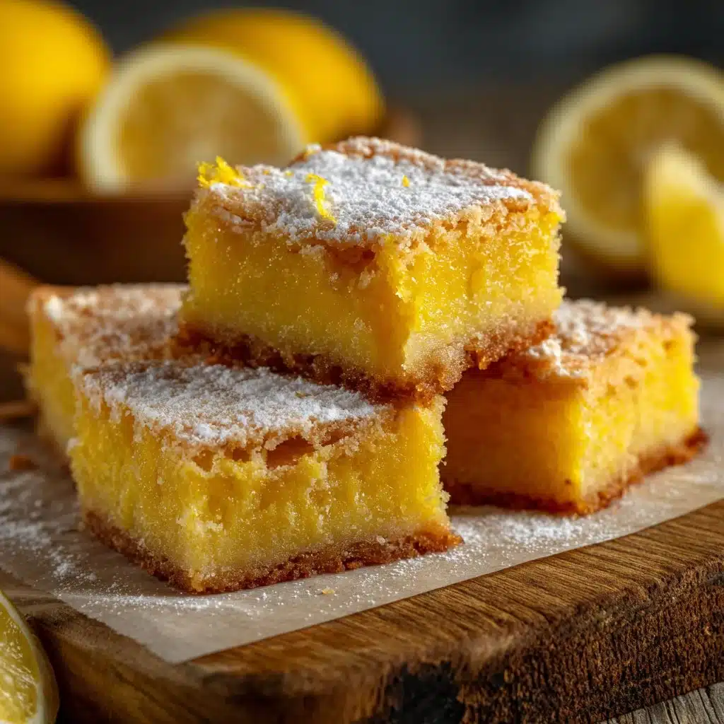 Delightfully Tangy Lemon Brownies 4 Delightfully Tangy Lemon Brownies