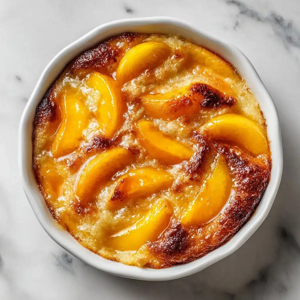 Easy Peach Cobbler with Canned Peaches 4 Easy Peach Cobbler with Canned Peaches