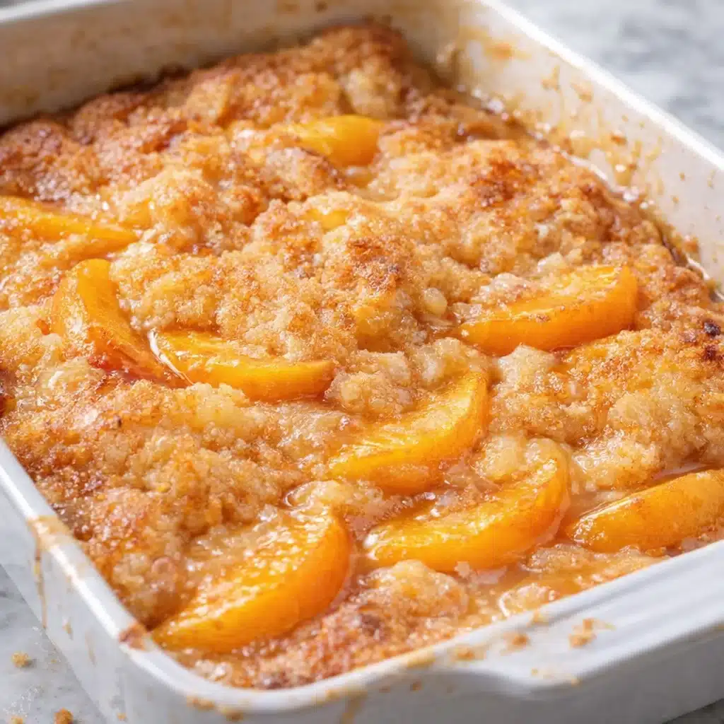 Easy Peach Cobbler with Canned Peaches 4 Easy Peach Cobbler with Canned Peaches