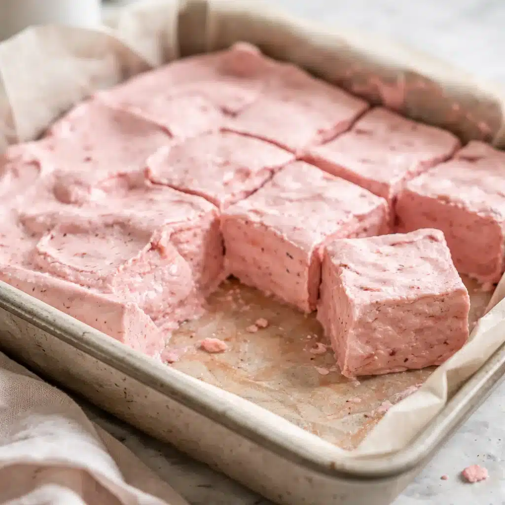 Healthy Raspberry Marshmallows