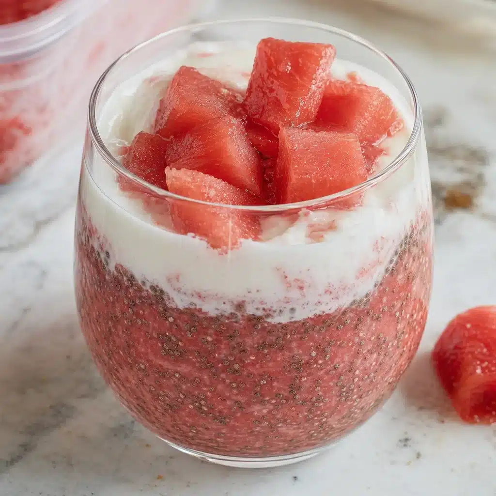 Watermelon Chia Parfait 4 Watermelon Chia Parfait