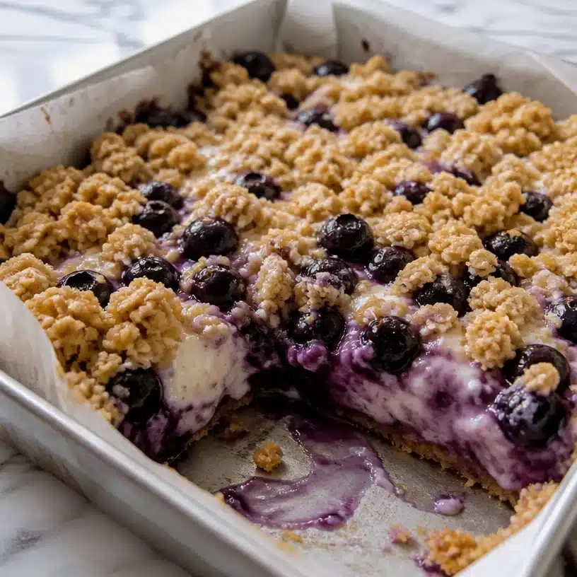 Blueberry Cream Cheese Bars 4 Blueberry Cream Cheese Bars