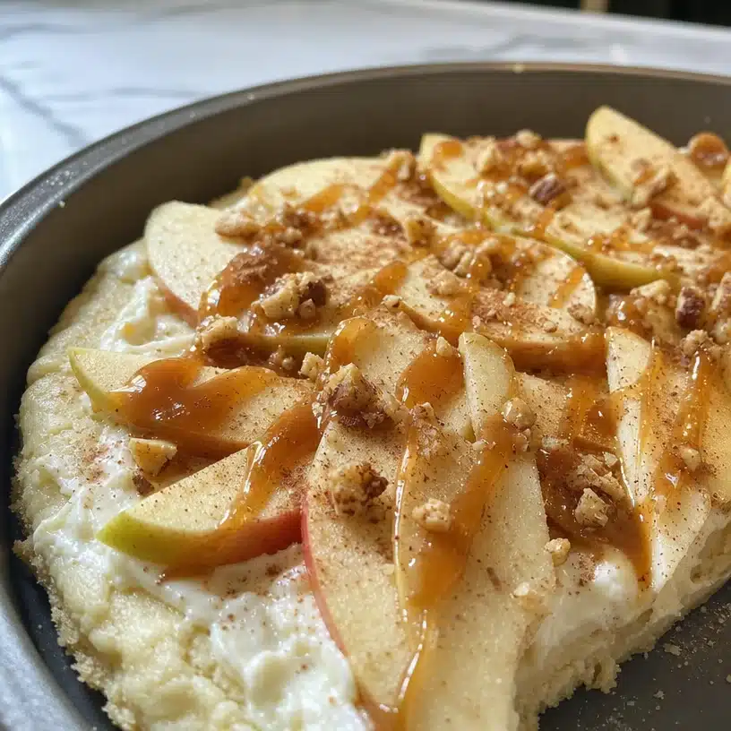 Classic Caramel Apple Fruit Pizza 4 Classic Caramel Apple Fruit Pizza