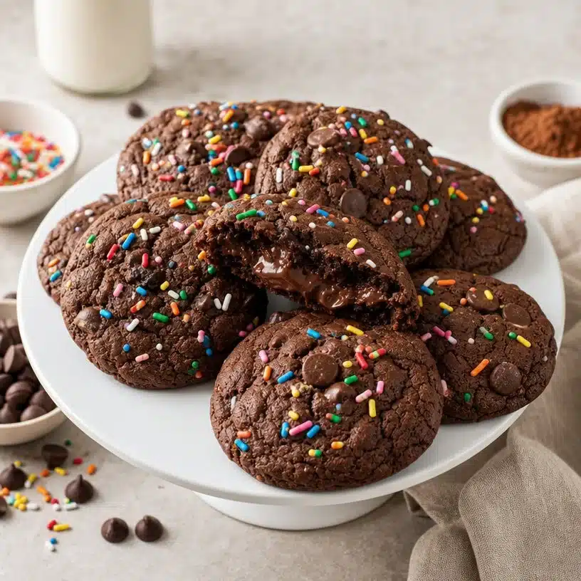 Delicious Cosmic Cookies inspired by the galaxy and universe.