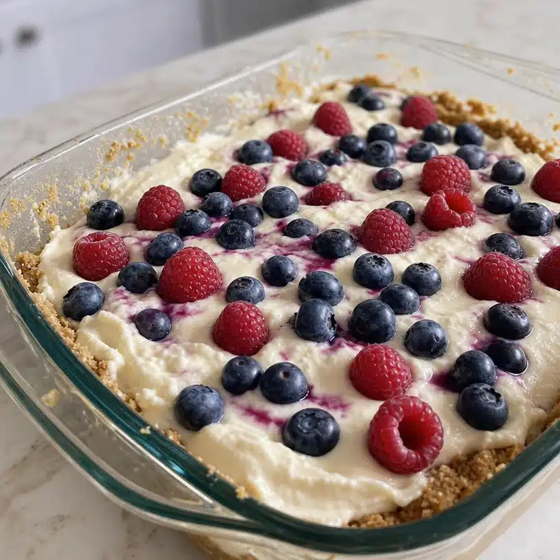 Delightful Red, White, and Blue Cheesecake Bars Recipe 4 Delightful Red, White, and Blue Cheesecake Bars Recipe