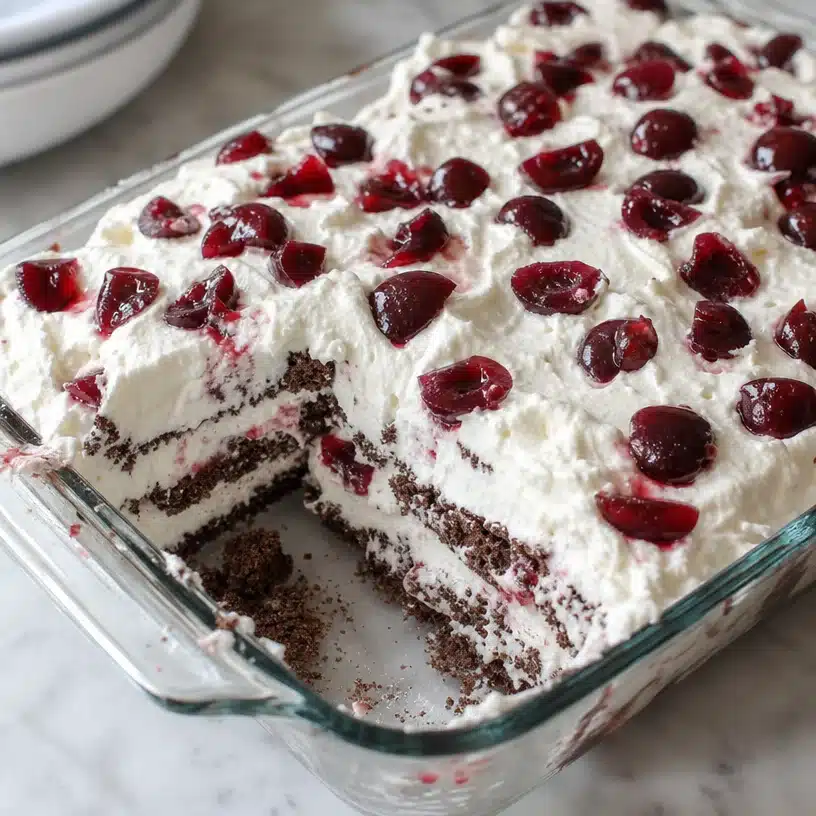 Delightfully Decadent Gluten-Free Cherry Icebox Cake 4 Delightfully Decadent Gluten-Free Cherry Icebox Cake