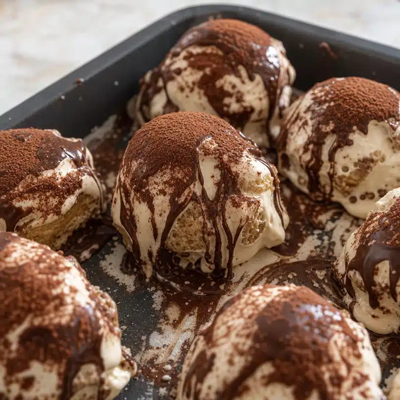 Frozen Tiramisu Rocks 4 Frozen Tiramisu Rocks