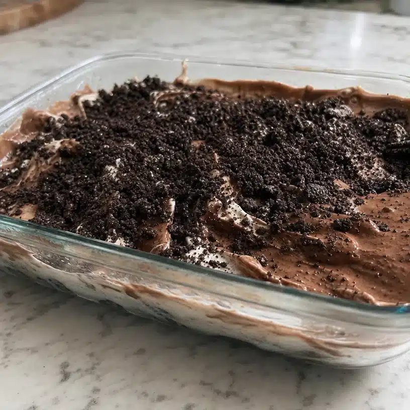Heavenly Oreo Dirt Cake 4 Heavenly Oreo Dirt Cake