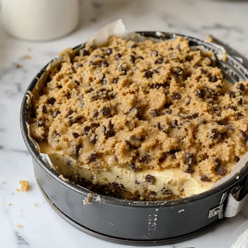Irresistible Cookie Dough Cheesecake 4 Irresistible Cookie Dough Cheesecake