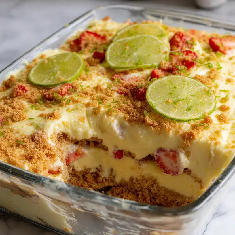 No-Bake Key Lime Pie Trifle Delight