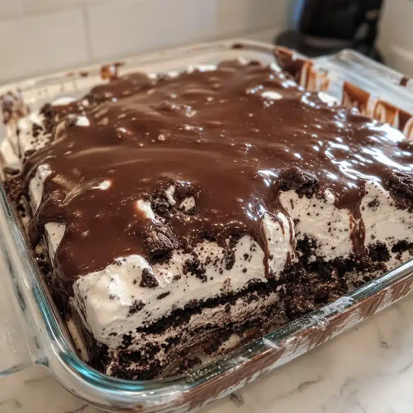 Oreo Ice Cream Cake 4 Oreo Ice Cream Cake