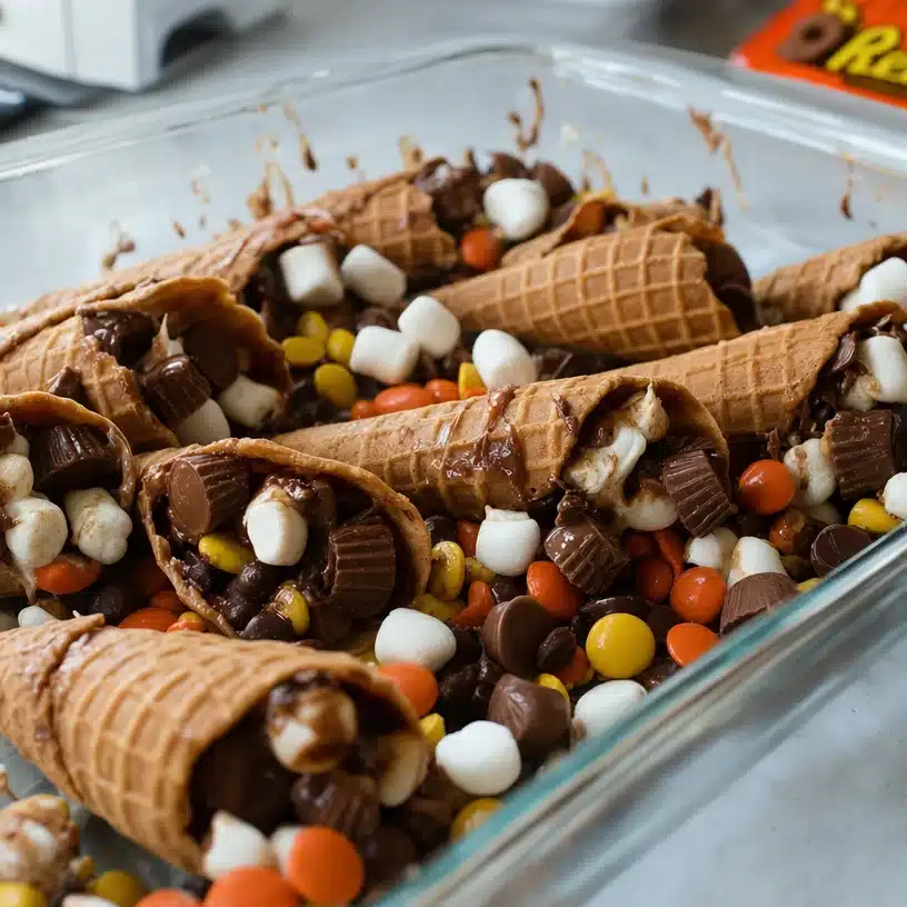 Reese's Campfire Cones 4 Reese's Campfire Cones