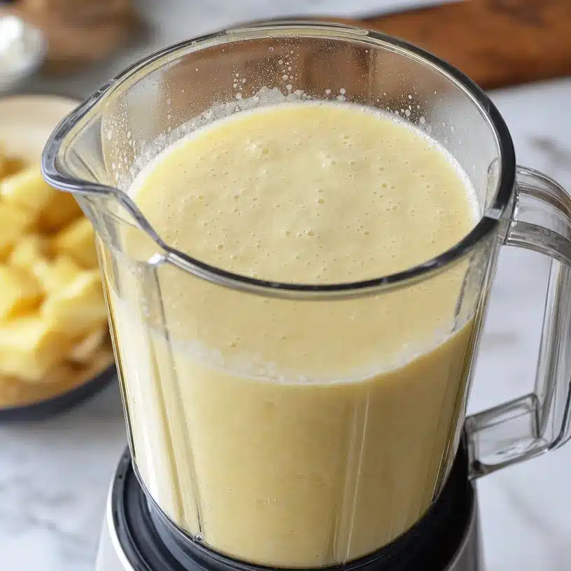 Refreshing Pina Colada Mocktail