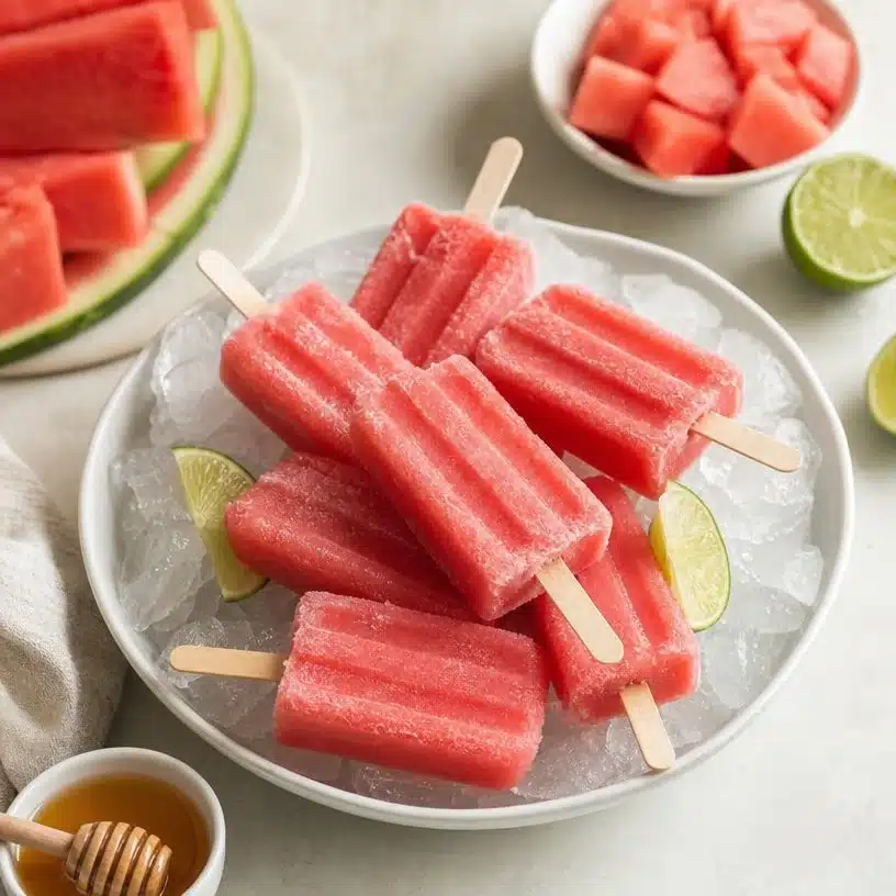Refreshing Watermelon Ice Pops for Hot Summer Days 3 Refreshing watermelon ice pops for summer enjoyment