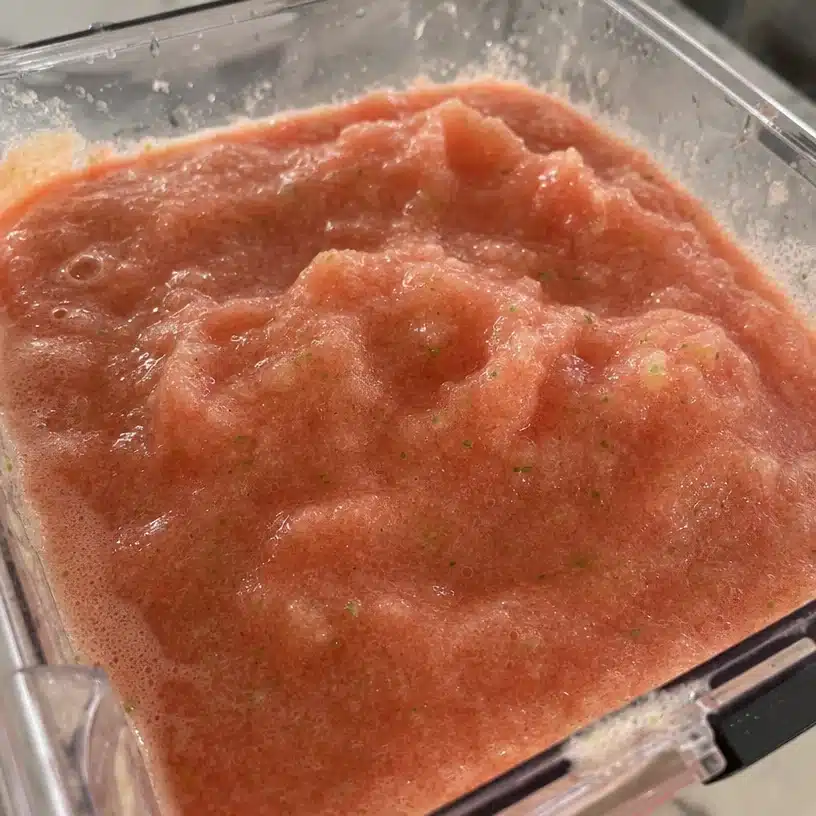 Watermelon Cucumber Slushies 4 Watermelon Cucumber Slushies