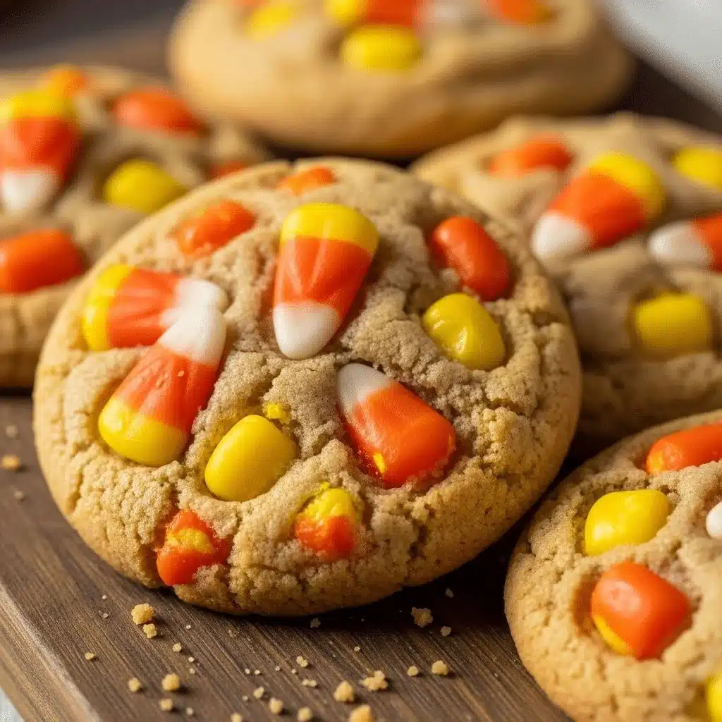 Candy Corn Cookies: Easy, Festive Treats for a Spooky Party 3 Colorful Halloween Candy Corn Cookies decorated for a festive spooky party