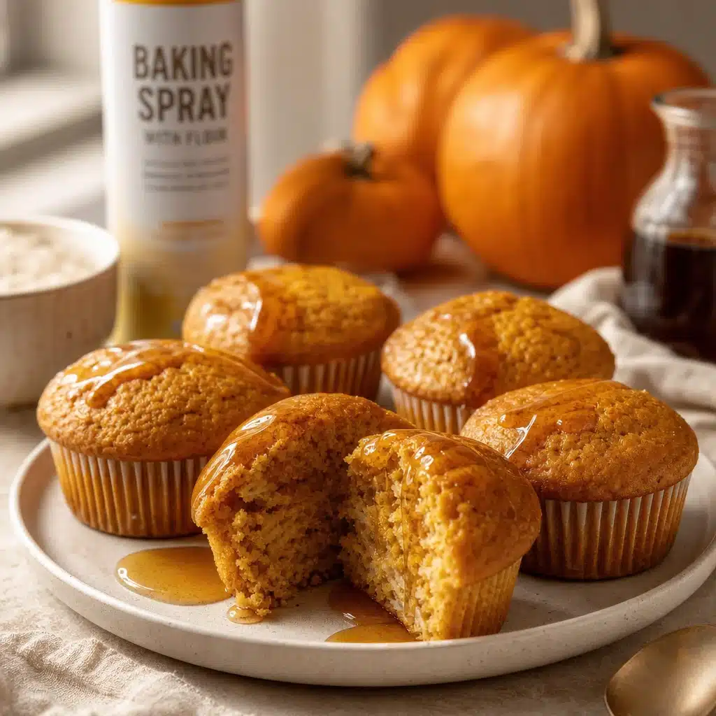 Fluffy Pumpkin Pancake Muffins