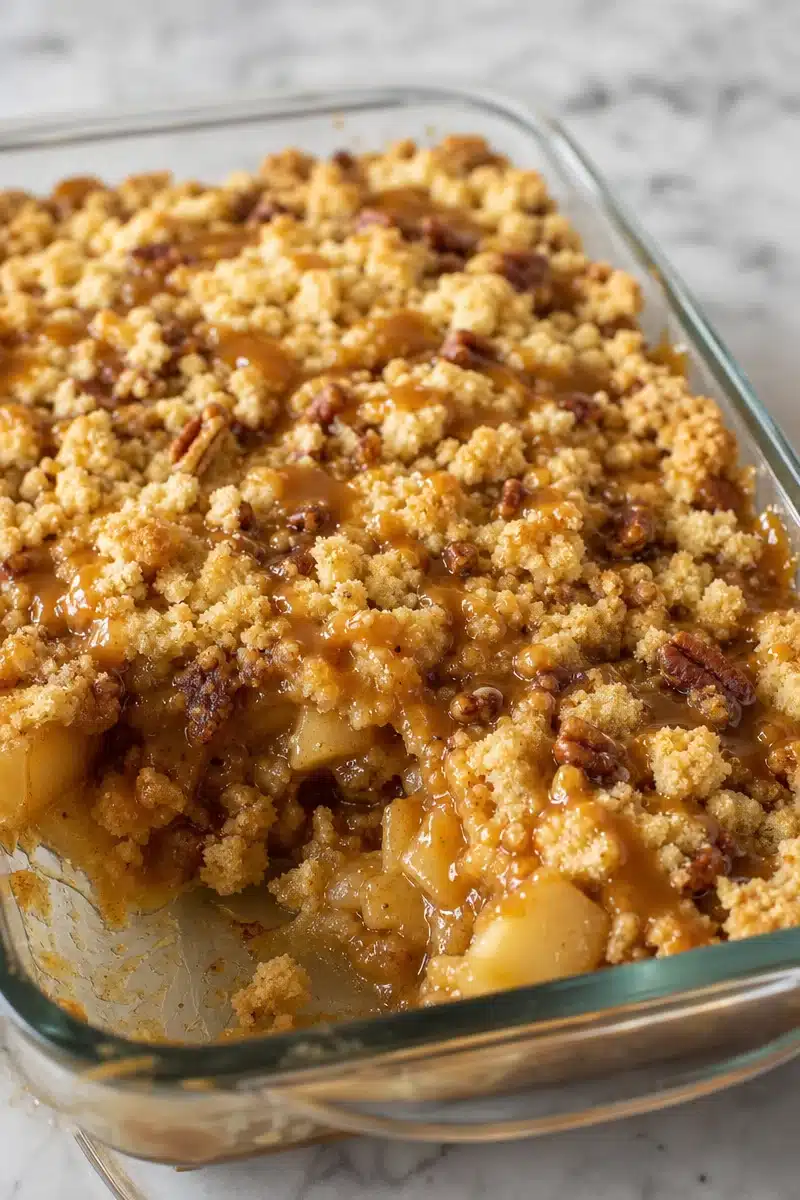 Caramel Apple Dump Cake: A Melt-in-Your-Mouth Autumn Treat 4 Autumn Apple Dump Cake with Caramel — Melt-in-Your-Mouth Fall Treat
