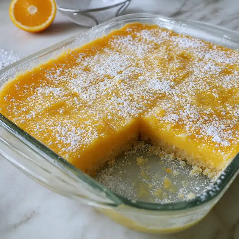 Citrus Orange Bars 4 Orange Bars: Sweet, Tangy & Easy to Bake