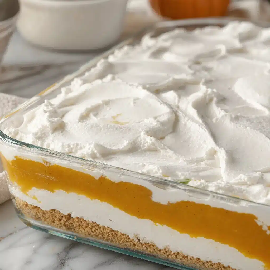 Creamy Layered Pumpkin Dessert