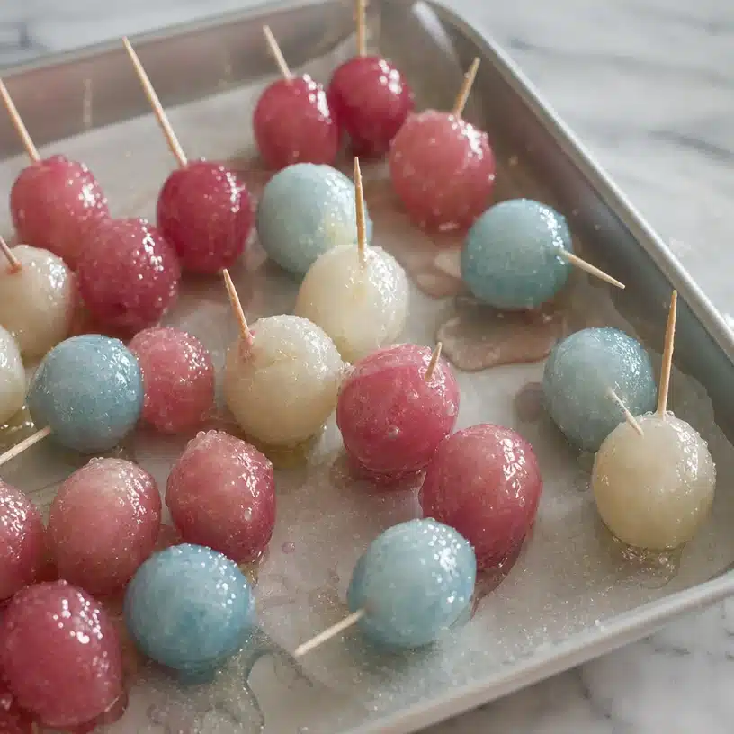 Cosmic Candy Grapes: A Sparkling Party-Ready Treat
